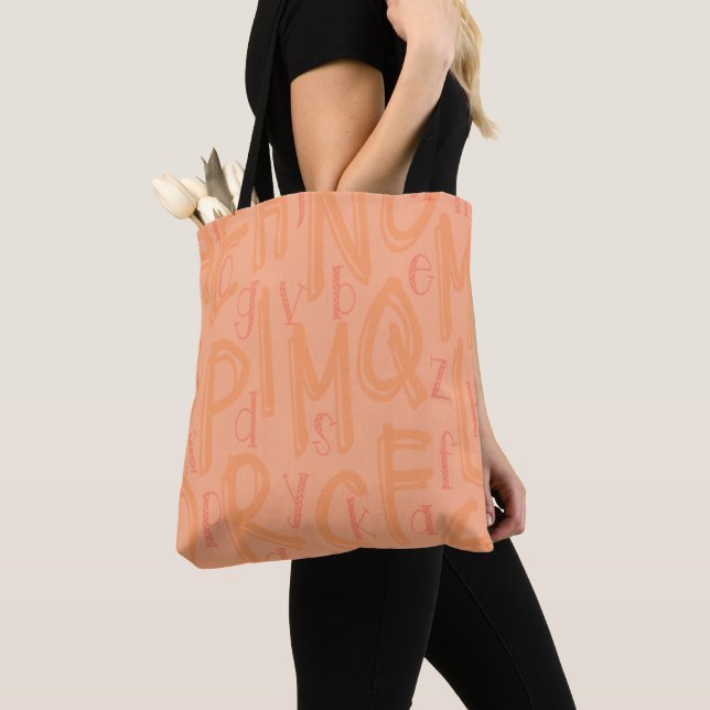 Bolsa Tote Alfabeto (Close Up)