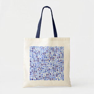 Bolsa Tote alfabeto grego