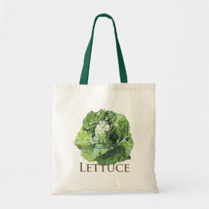 Bolsa Tote Alface frondosa
