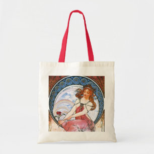 Bolsa Tote Alfons Mucha: Musa da pintura