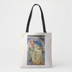 Bolsa Tote Alfons Mucha Princezna 1911 Hyacinta