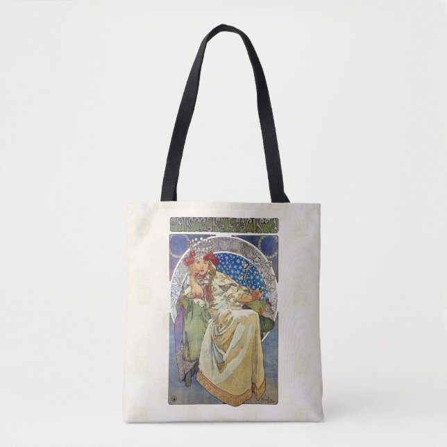 Bolsa Tote Alfons Mucha Princezna 1911 Hyacinta (Frente)