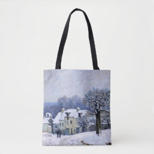 Bolsa Tote Alfred Sisley - Place Chenil em Marly, Efeito de N