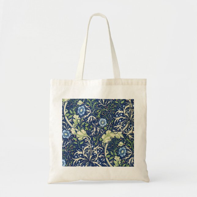 Bolsa Tote Algas (por William Morris) (Frente)