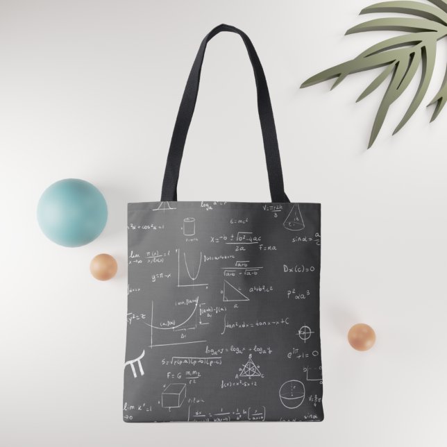 Bolsa Tote Algebra de Equações Matemáticas de Professores de  (Criador carregado)