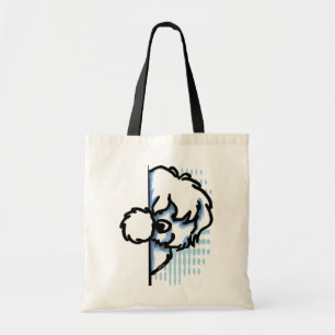 Bolsa Tote Algodão de canto de Tulear