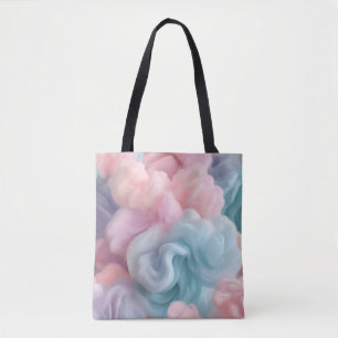 Bolsa Tote Algodão Doce Abstrato