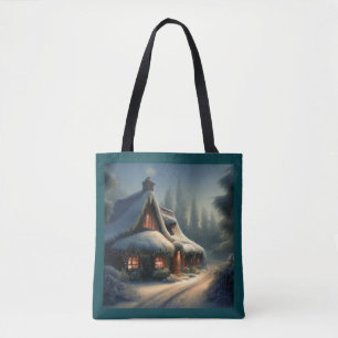 Bolsa Tote Algodão Natal 4