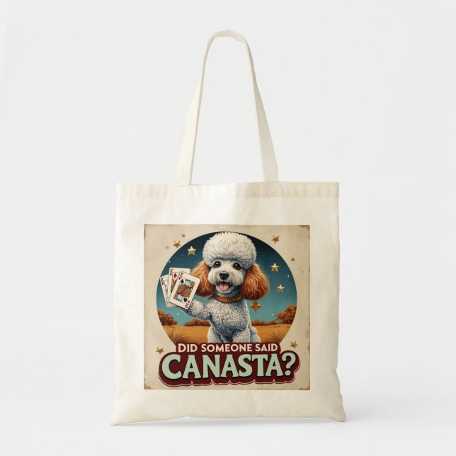 Bolsa Tote Alguém disse canasta? (Frente)