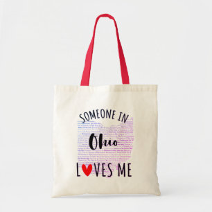 Bolsa Tote Alguém Em Ohio Me Ama Tote Bag