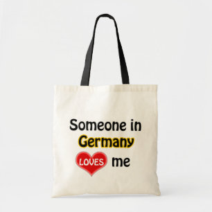 Bolsa Tote Alguém na Alemanha me ama