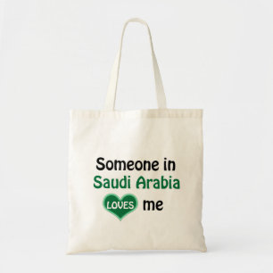Bolsa Tote Alguém na Arábia Saudita me ama