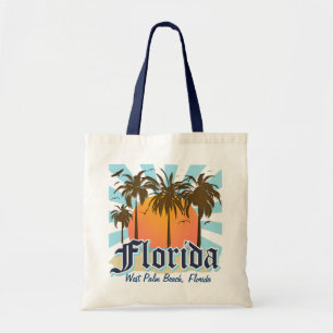 Bolsa Tote (Alguma cidade ou praia) Florida personalizado