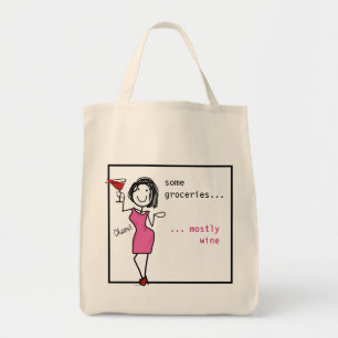 Bolsa Tote algumas compras... principalmente amantes de vinho