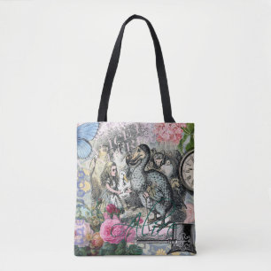Bolsa Tote Alice Classic Wonderland Dodo Arte Tenniel