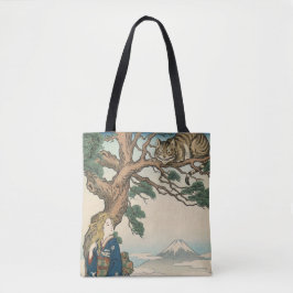 Bolsa Tote Alice Lost in Japan | Ukiyo-e Mad Journey