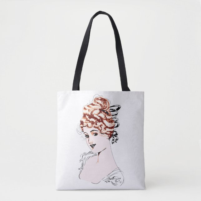 Bolsa Tote Alice M. McPherrin por Russell L. Swigert arte de  (Frente)