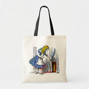 Bolsa Tote Alice na sacola do país das maravilhas