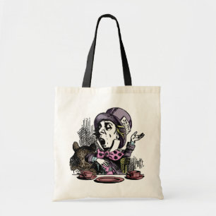Bolsa Tote Alice na sacola louca do Hatter do país das