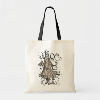 Bolsa Tote Alice no Grunge do país das maravilhas