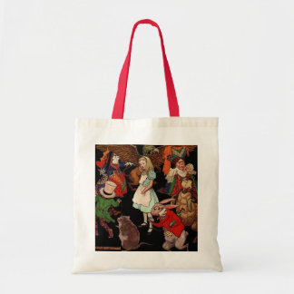 Bolsa Tote Alice no País das Maravilhas