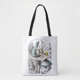 Bolsa Tote Alice no País das Maravilhas e a Poster Catapillar