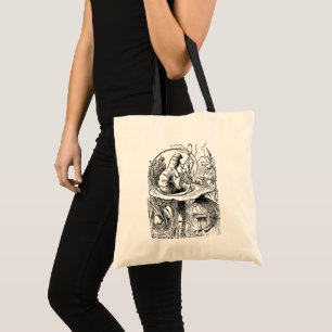 Bolsa Tote Alice no País das Maravilhas Vintage Lagarta Nargu