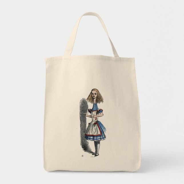 BOLSA TOTE ALICE NO PAÍS DE AS MARAVILHAS (Frente)