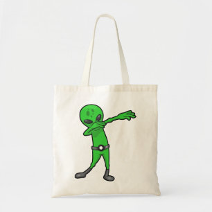 Bolsa Tote alienígena de dabbing halloween