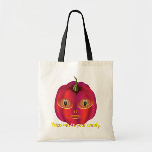 Bolsa Tote Alienígena Pumpkin Halloween