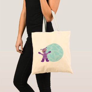 Bolsa Tote Alienígena Roxo
