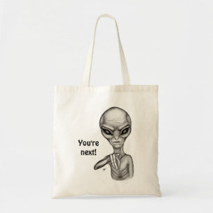 Bolsa Tote Alienígena ruim, você é a próxima!