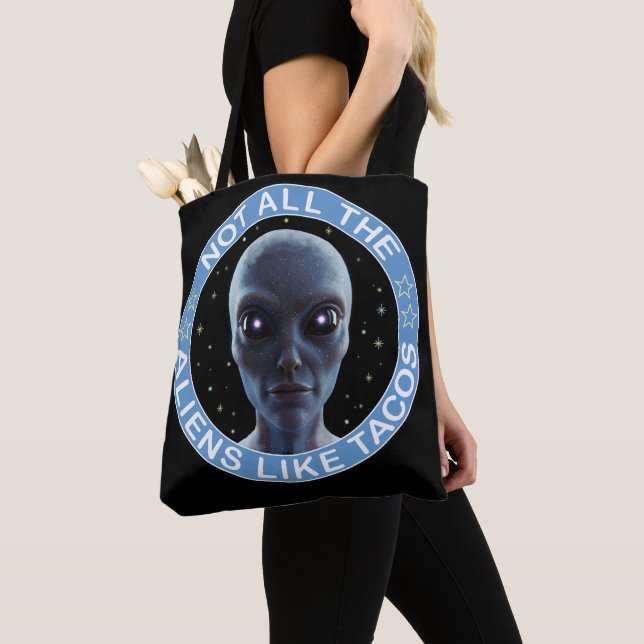 Bolsa Tote Aliens (Close Up)