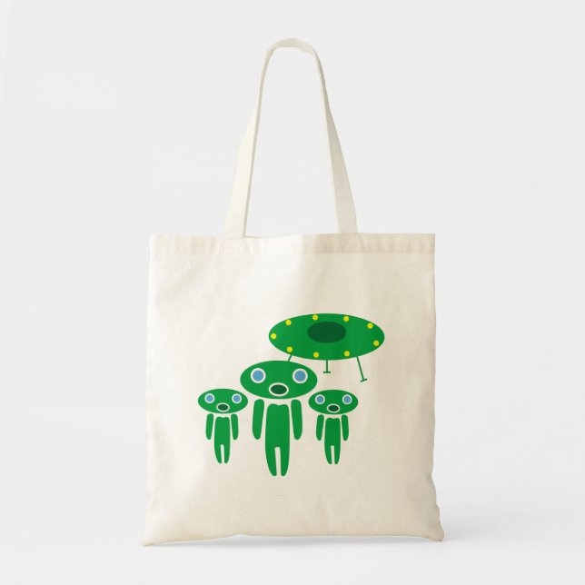 Bolsa Tote Aliens de chegada (Frente)