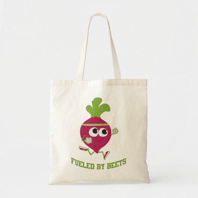 Bolsa Tote Alimentados Por Beterraba (Frente)