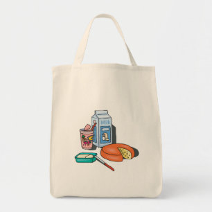 Bolsa Tote alimentos lácteos