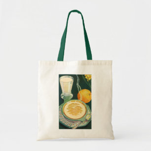 Bolsa Tote Alimentos Saudáveis Vintage, Bebidas, Café da Manh