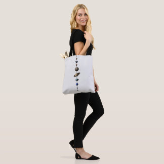 Bolsa Tote Alinhamento Minimalista de Planetas do Sistema So