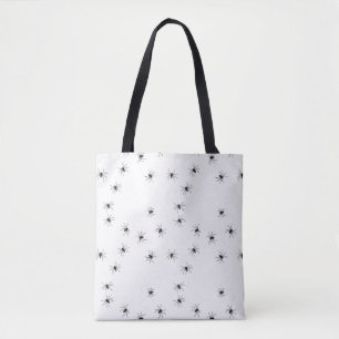 Bolsa Tote Allover Spiders Halloween