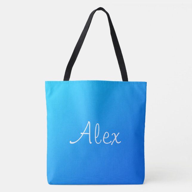 Bolsa Tote Alluring Aqua (Frente)