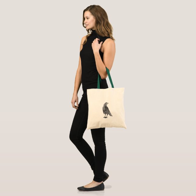Bolsa Tote Alma de Corvo (Frente (modelo))