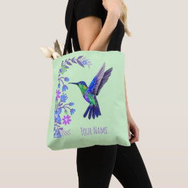 Bolsa Tote Almofadas de aves Design de beija-flores