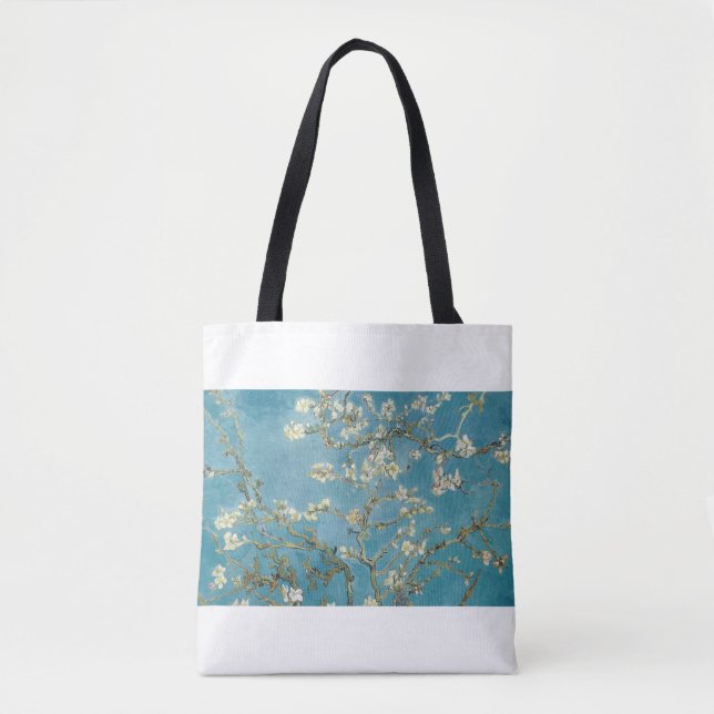 Bolsa Tote Almond Blossom by Vincent van Gogh (Frente)