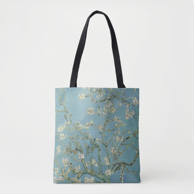 Bolsa Tote Almond Blossom por Vincent Van Gogh (Frente)