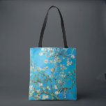 Bolsa Tote Almond Blossom Vincent Van Gogh<br><div class="desc">Almond Blossom de Vincent van Gogh com cores verdes e azuis impressionantes.</div>