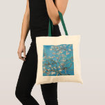 Bolsa Tote Almond Blossoms Blue Vincent van Gogh Art Painting<br><div class="desc">Vincent van Gogh (holandês, de 1853 a 1890) Almond Blossom, 1890, Oil on canvas Unframed: 73, 3 cm x 92, 4 cm Vincent van Gogh pintou esta vida estática de flores de amêndoa contra um céu azul para seu sobrinho recém-nascido que foi nomeado após ele. A amêndoa é um símbolo...</div>