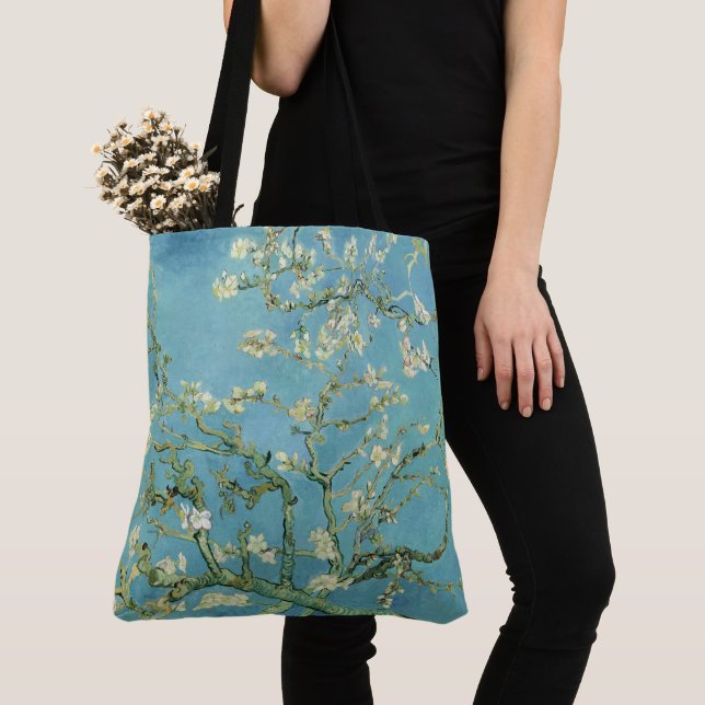 Bolsa Tote Almond Blossoms de van Gogh (Close Up)