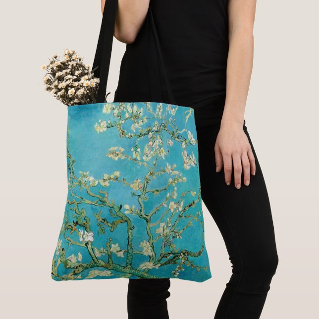 Bolsa Tote Almond Blossoms de van Gogh (Close Up)