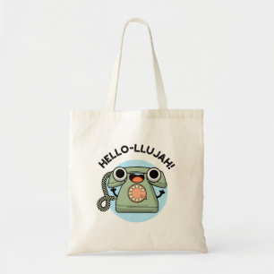 Bolsa Tote Alô-lujah Funny Telephone Pun