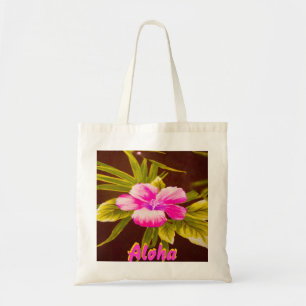 Bolsa Tote Aloha design floral tropical